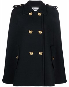 Пальто с декоративными пуговицами Moschino