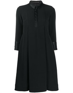 Платье рубашка свободного кроя со складками Balenciaga pre-owned