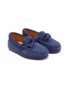 Лоферы с завязками Tod's kids