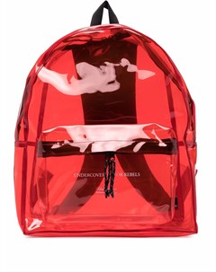 Прозрачный рюкзак с логотипом Undercover