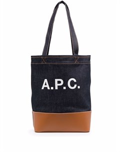Джинсовая сумка тоут Axel с логотипом A.p.c.