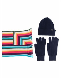 Комплект из шапки шарфа и перчаток Paul smith