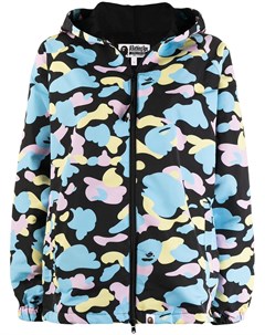 Куртка с капюшоном и камуфляжным принтом A bathing ape®