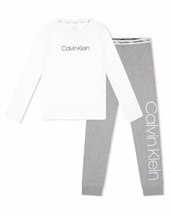 Спортивный костюм из органического хлопка с логотипом Calvin klein underwear