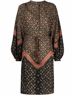 Платье Agadir с объемными рукавами и поясом Ulla johnson