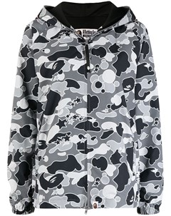 Куртка с капюшоном и камуфляжным принтом A bathing ape®