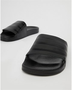 Черные шлепанцы Adilette CQ3094 Adidas originals