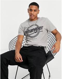 Футболка с круглым логотипом Wrangler