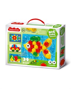 Мозаика классическая Baby toys 34 элемента Десятое королевство