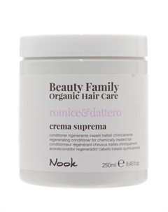Восстанавливающий крем кондиционер для химически обработанных волос Romice Dattero 250 мл Beauty Fam Nook
