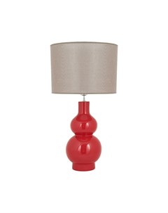 Настольная лампа красный 35x58x35 см Valditaro