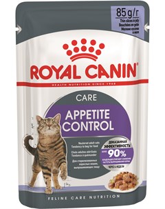 Паучи Appetite Control Care в желе для контроля выпрашивания корма для кошек 85 г Royal canin