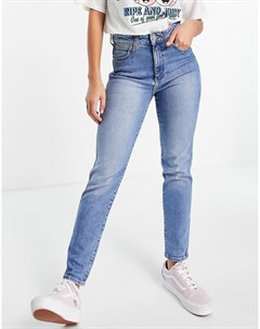Зауженные джинсы в стиле ретро из светло выбеленного денима Body Bespoke Wrangler