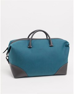 Зеленовато синий рюкзак из нубука Graveet Ted baker london