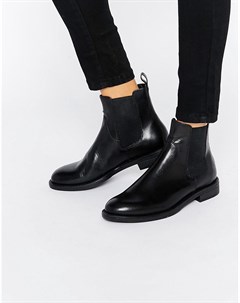 Черные кожаные ботинки челси Amina Vagabond