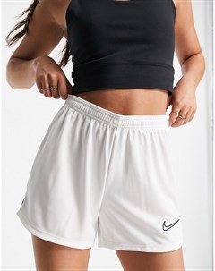 Белые шорты из быстросохнущего материала Academy Nike football