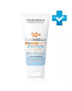 Солнцезащитный крем для сухой и нормальной кожи SPF 50 Sun Protection Cream Dry and Normal Skin 50 г Dermedic