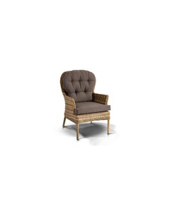 Кресло алиса коричневый 72x100x76 см Outdoor
