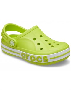 Сабо детские Kids Bayaband Clogs Lime Punch Crocs