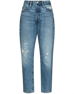 Укороченные джинсы Le Original с прорезями Frame