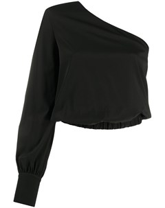 Крепдешиновая блузка на одно плечо Federica tosi