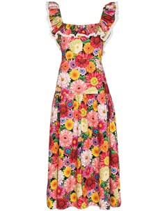 Платье миди Jessie с цветочным принтом Borgo de nor