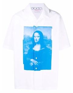 Рубашка Monalisa Holiday с короткими рукавами Off-white