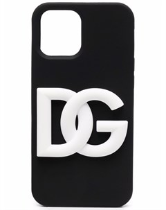 Чехол для iPhone 12 Pro Max с тисненым логотипом Dolce&gabbana