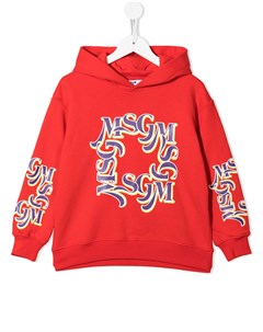 Худи с логотипом Msgm kids