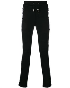 Спортивные брюки с полосками и логотипом Balmain