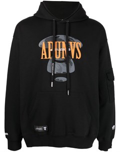 Худи с логотипом Aape by a bathing ape