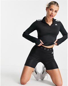Черные шорты с фирменным логотипом на поясе adidas Training Adidas performance