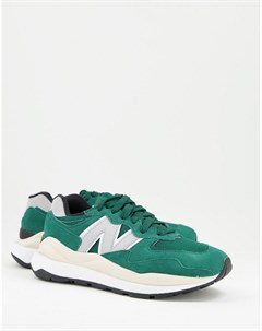 Бутылочно зеленые кроссовки 57 40 New balance