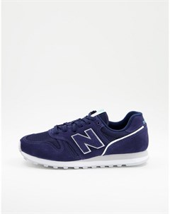 Темно синие кроссовки 373 New balance
