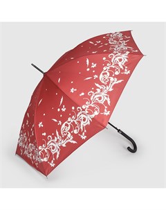 Зонт трость полуавтоматический красный 58 см Susino
