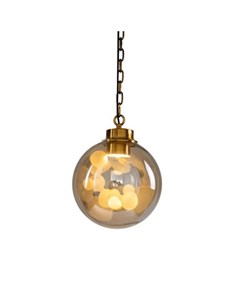 Подвесной светильник KG1148P brass amber Delight