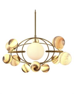 Люстра Planet 13B brass Collection Delight
