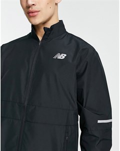 Черная куртка с логотипом Accelerate New balance