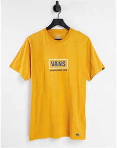 Желтая футболка Take a Stand Vans
