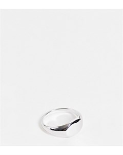 Классическое кольцо печатка из стерлингового серебра Asos design