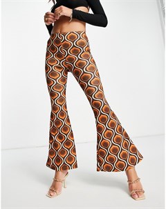 Расклешенные брюки от комплекта в стиле 70 х Fashionkilla