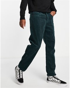Зеленые вельветовые брюки свободного кроя Newel Carhartt wip