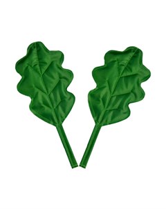 Игрушка мягкая Дубовый лист зеленый без размера цвет зеленый Издательство учитель
