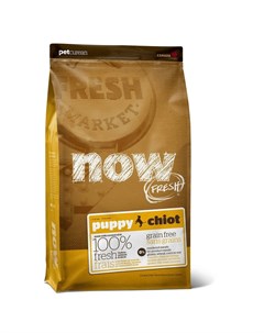 NOW Fresh Grain Free сухой беззерновой корм для щенков с индейкой уткой и овощами 2 72 кг Now natural holistic