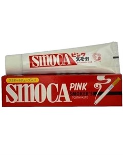 Зубная паста Pink Smokers для курильщиков 120 г Smoca