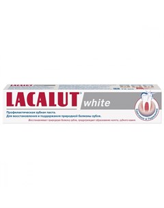 Зубная паста White отбеливающая 75 мл Lacalut