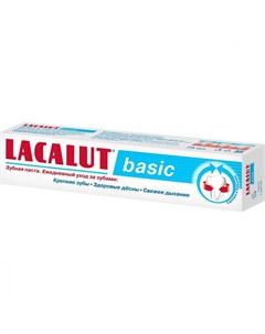 Зубная паста Basic для ежедневного ухода за зубами 75 мл Lacalut