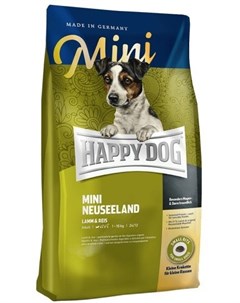 Сухой корм Mini Neuseeland гипоаллергенный для собак мелких пород 8 кг Happy dog