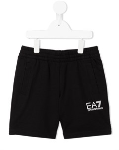 Шорты бермуды EA7 с логотипом Emporio armani kids