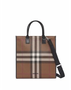 Сумка тоут в клетку Burberry